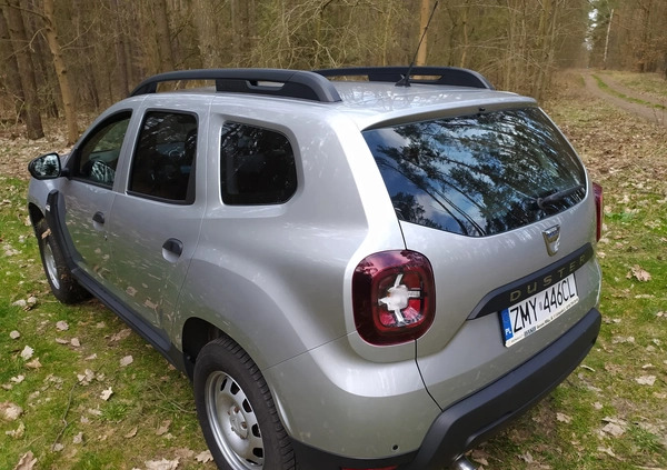 Dacia Duster cena 48000 przebieg: 96000, rok produkcji 2020 z Barlinek małe 106